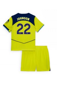 Tottenham Hotspur Brennan Johnson #22 Jalkapallovaatteet Lasten Kolmas peliasu 2025-26 Lyhythihainen (+ Lyhyet housut)